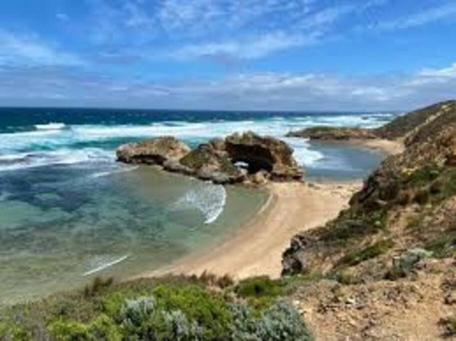 Cosy Back Beach Hideaway With Fire Pit. พอร์ตซี ภายนอก รูปภาพ